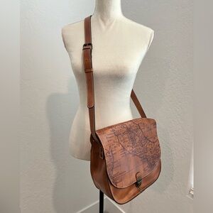 Patricia Nash Italian Leather Shoulder Bag